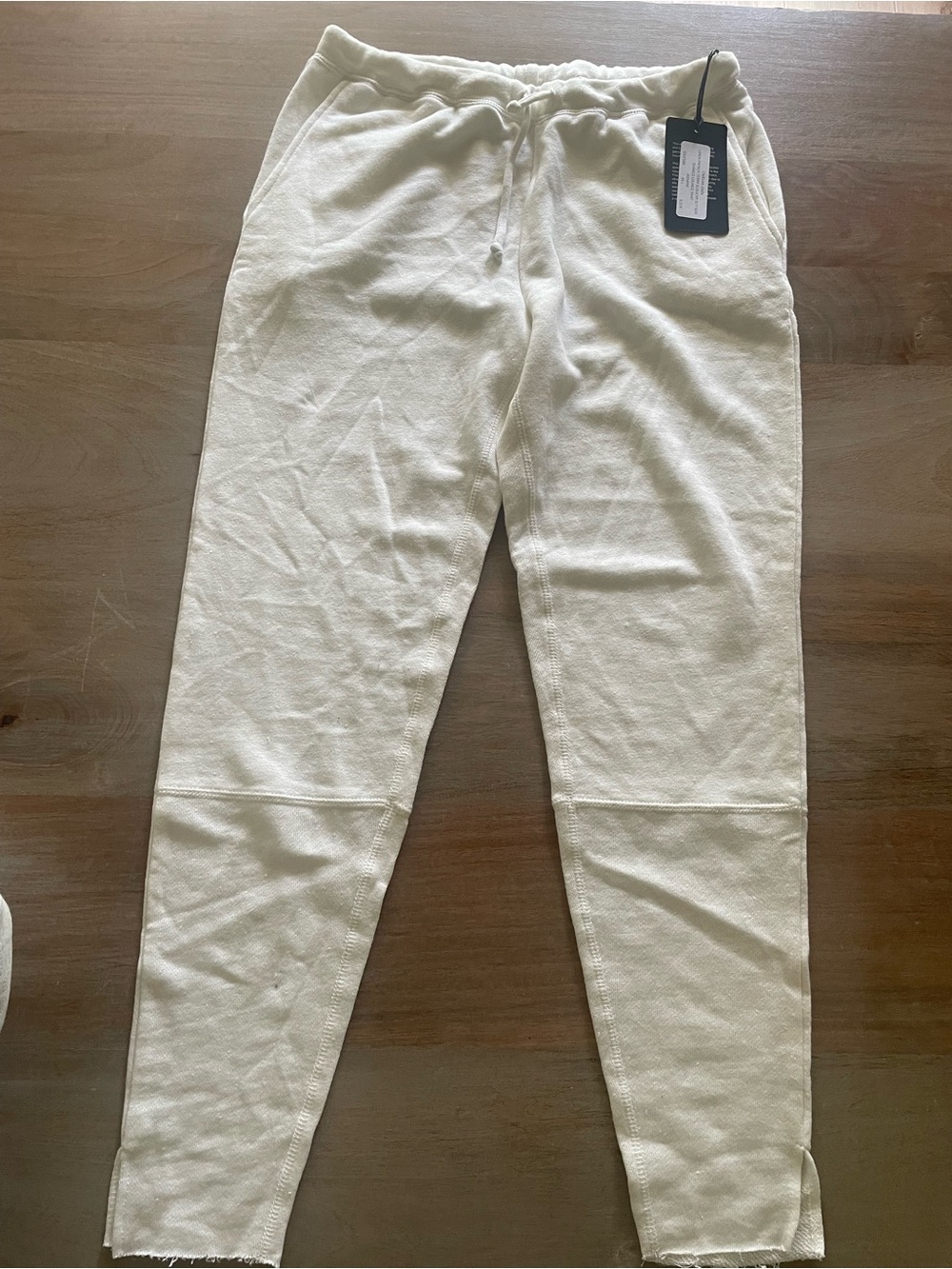 Chaser Cream Drawstring Jogger Pants